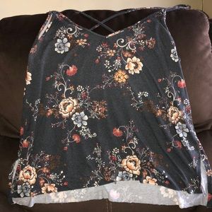 Floral Print Tank Top